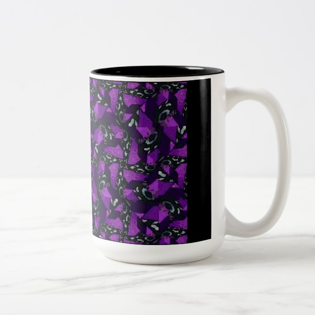 Tasse de café pourpre de poulpe (Droit)