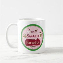 Tasse de café préférée de Noël de Père Noël