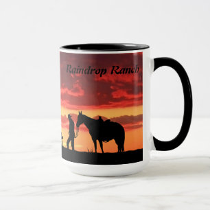 Tasse de café Prière de Cowboy