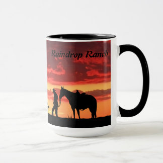 Tasse de café Prière de Cowboy