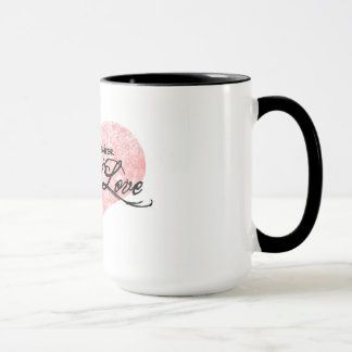 Tasse de café radicale d'amour de Danielle et de
