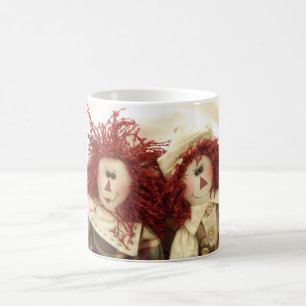 Tasse de café Raggedy de poupées