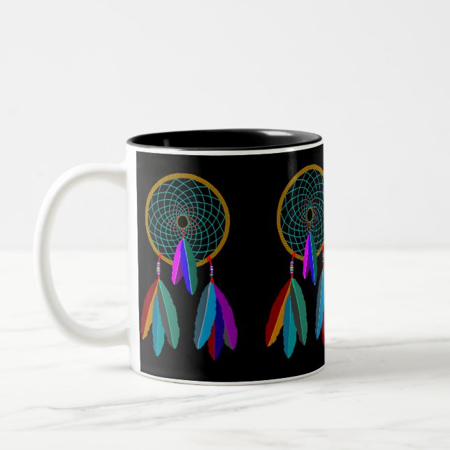 Tasse de café rêveuse de receveur (Gauche)