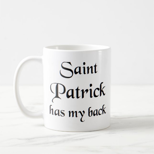 tasse de café saint patrick (Gauche)