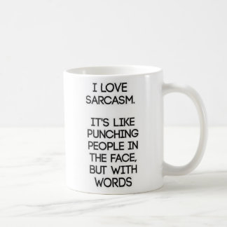Tasse de café sarcastique drôle