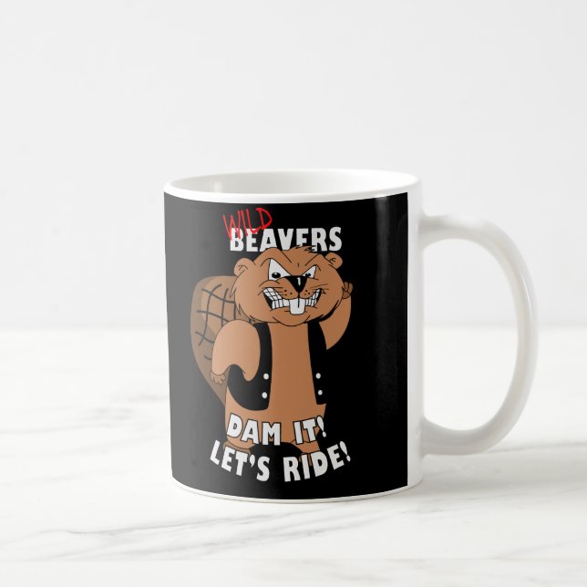 Tasse de café sauvage de castors (Droite)