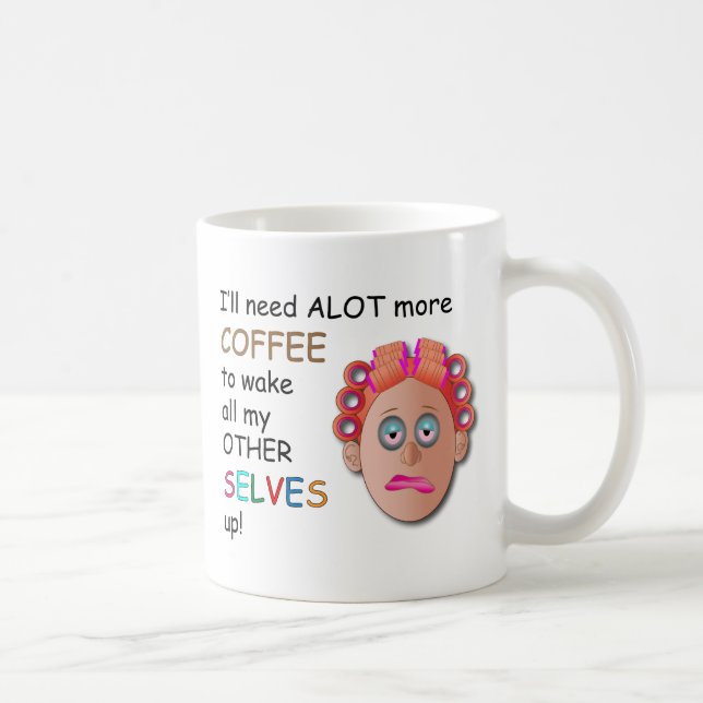 Tasse de café schizophrène (sienne) (Droite)