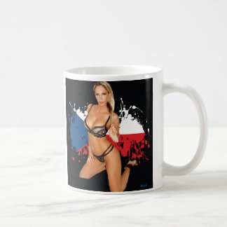 Tasse de café sexy de fille de la lingerie Pin-