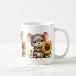 Tasse de café Souris d'Automne
