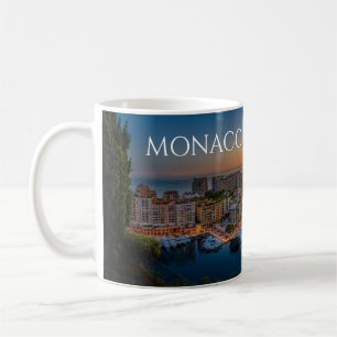Tasse de café souvenir de Monaco
