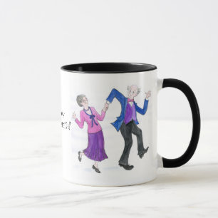 Tasse de café super de grands-parents