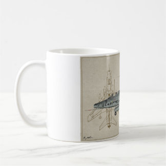 Tasse de café superbe du sabre F-100