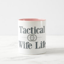 Tasse de café tactique de la vie d'épouse