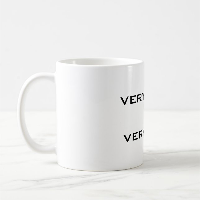 Tasse de café TRÈS JURIDIQUE et TRÈS FRAÎCHE (Gauche)