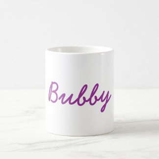 Tasse de café Yiddish de grand-maman de "Bubby"