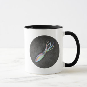 Tasse de calmar d'arc-en-ciel