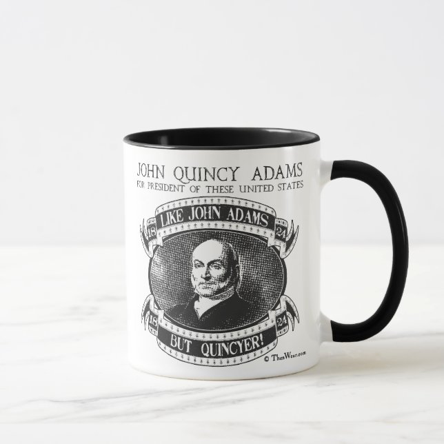 Tasse de campagne de John Quincy Adams 1824 (Droite)