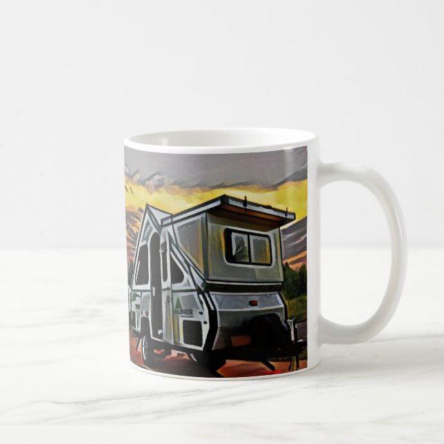 Tasse de campeur d'Un-Cadre (Droite)