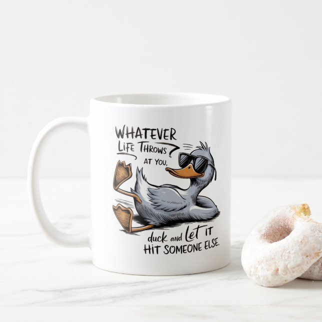 Tasse de canard (Avec donut)