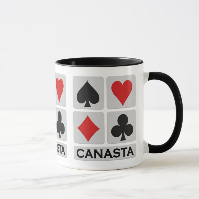 Tasse de canasta - choisissez le style et la (Droite)