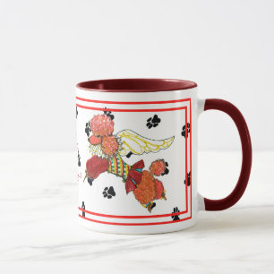 Tasse de caniche d'abricot des anges de Gulliver