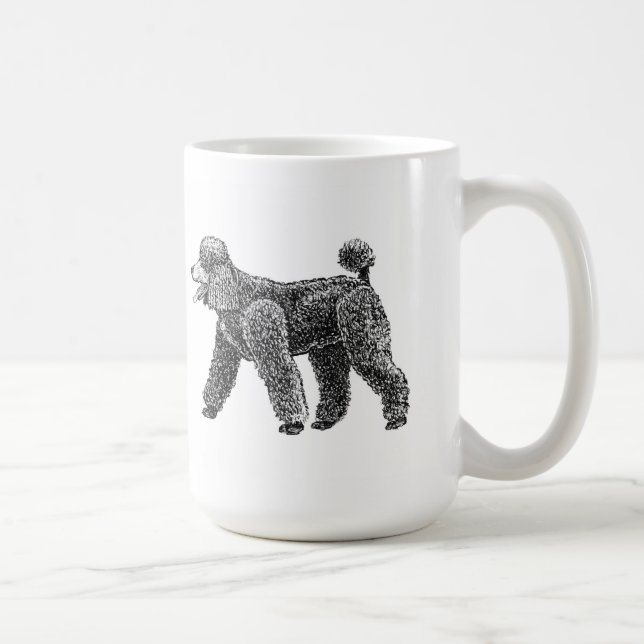 Tasse de caniche d'Arf-Arf Rockaway (Droite)