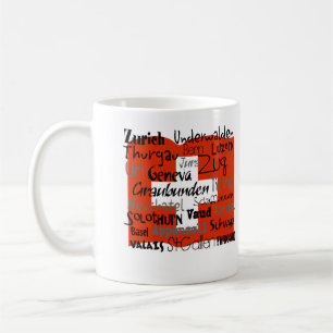 Tasse de cantons suisses