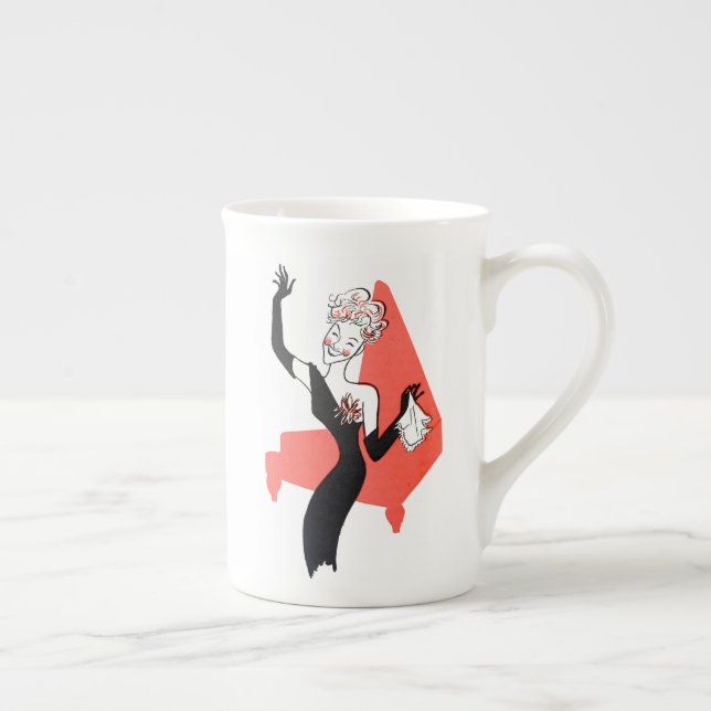 Tasse de caricature de Hildegarde (Droite)