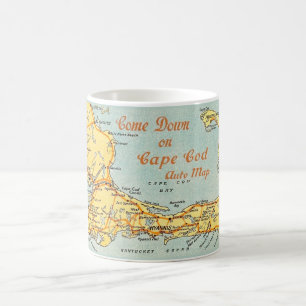 Tasse de carte auto de Cape Cod