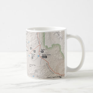 Tasse de carte d'arbre de Joshua