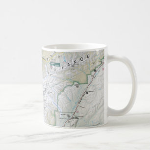 Tasse de carte de Denali (Alaska)