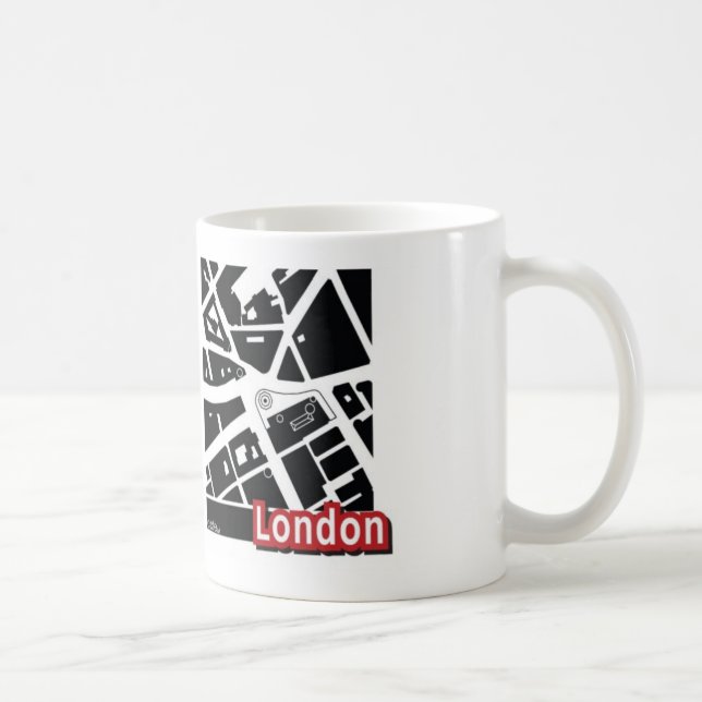 Tasse de carte de Londres (Droite)