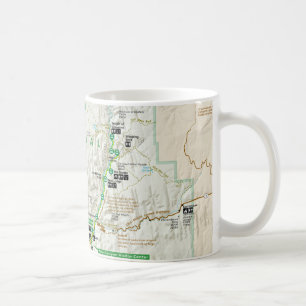 Tasse de carte de parc national de Zion (Utah)