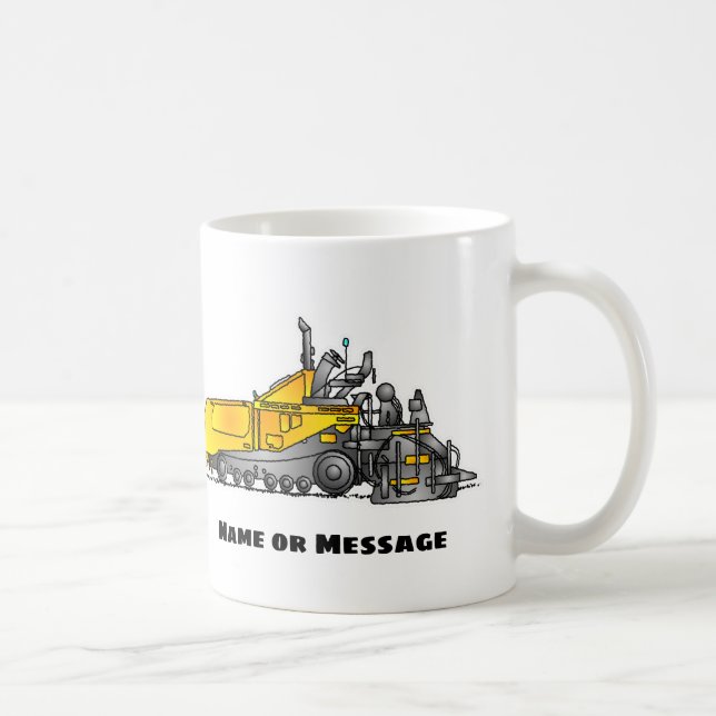 Tasse de castor d'asphalte, Mug de construction, M (Droite)