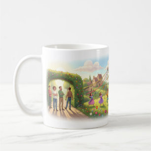Tasse de célébration de la prairie du mât de mai f
