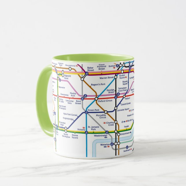 Tasse de central de Londres (Devant gauche)