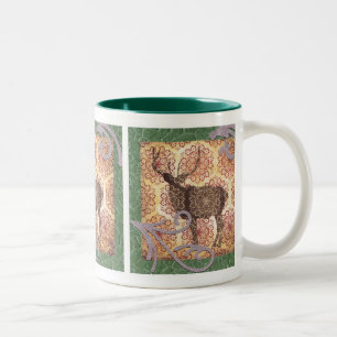 Tasse de cerfs communs de mâle