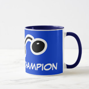 Tasse de champion de courge pour des joueurs et