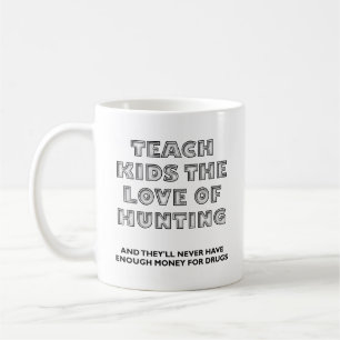 Tasse de chasse drôle pour enfants