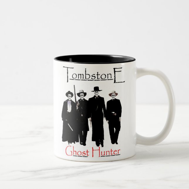 Tasse de chasseur de fantôme de pierre tombale (Droit)