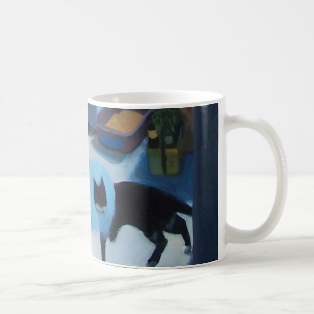 Tasse de chat de Betsy avec des options (Droite)