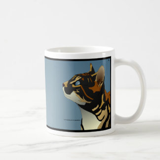 Tasse de chat de calicot