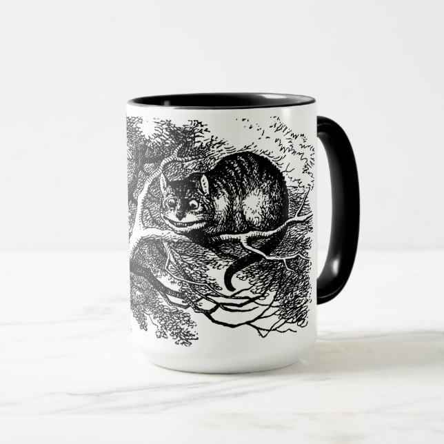 Tasse de chat de Cheshire (Devant droit)