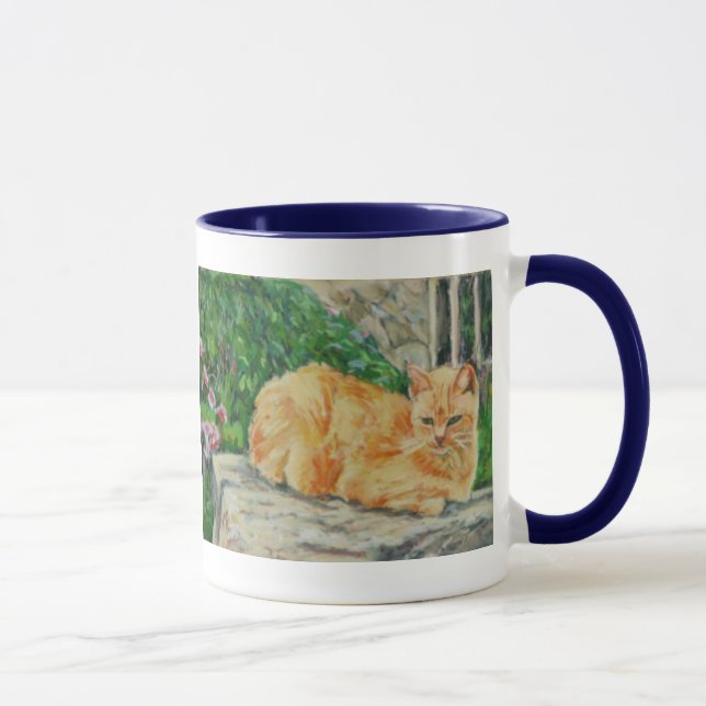 Tasse de chat de gingembre (Droite)