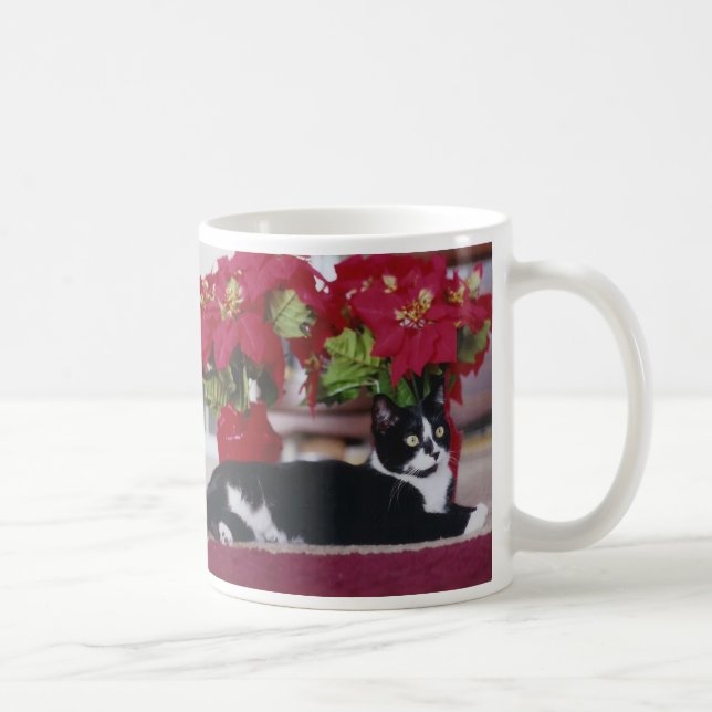 Tasse de chat de Noël (Droite)