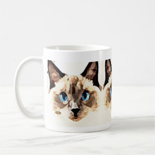 Tasse de chat de Ragdoll