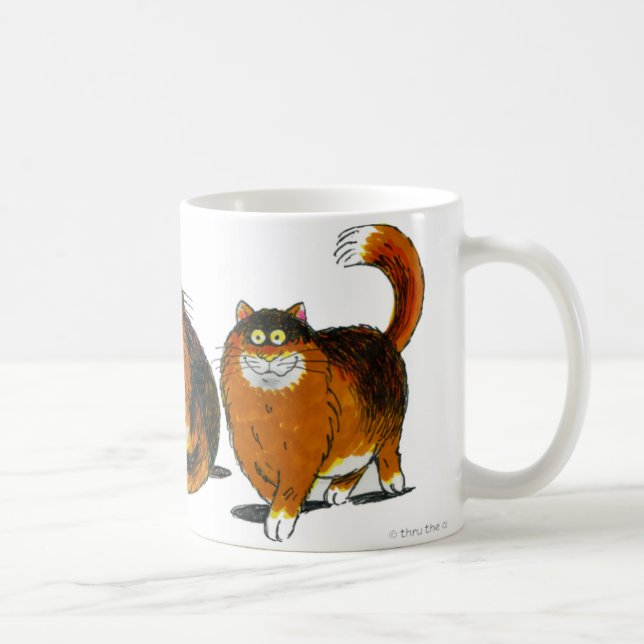 Tasse de chat de "Sam" (Droite)