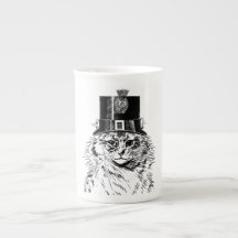 Tasse de chat de Steampunk, Kitty dans le