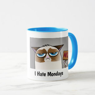 Tasse de chat grumpy
