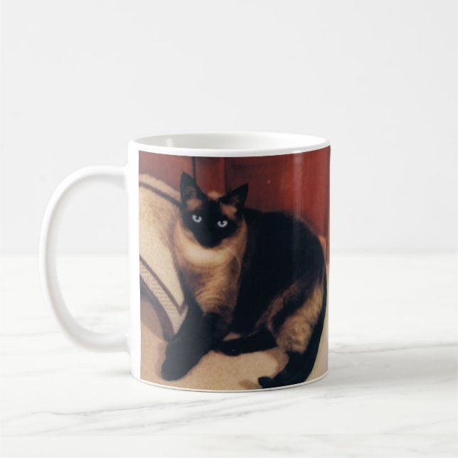 Tasse de chat siamois (Gauche)